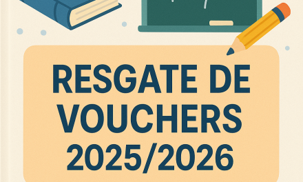 NOVA CALENDARIZAÇÃO – RESGATE DE VOUCHERS 2025/2026 (entrega dos manuais escolares)