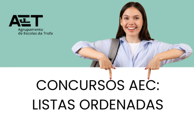 Aviso de abertura e lista ordenada: Concurso de técnicos habilitados para dinamização das AEC