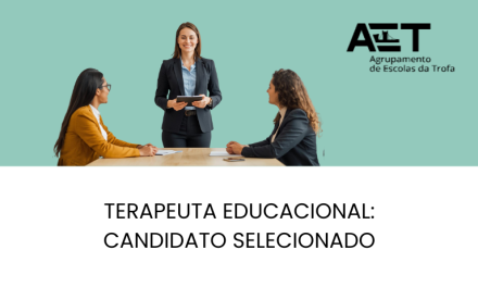 Terapeuta EDUCACIONAL:  CANDIDATO SELECIONADO