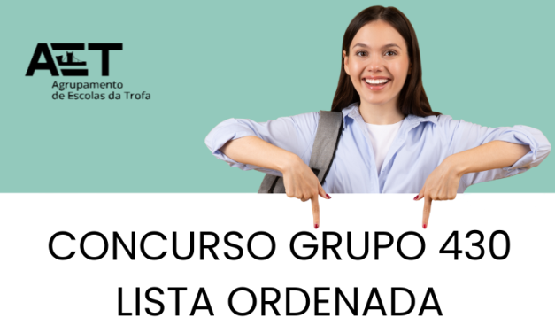 Concurso GRUPO 430 Lista ordenada