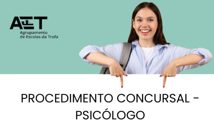 Procedimento concursal – Psicólogo