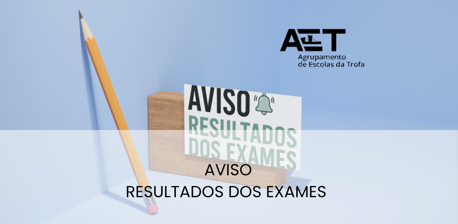 Aviso – Resultado dos exames