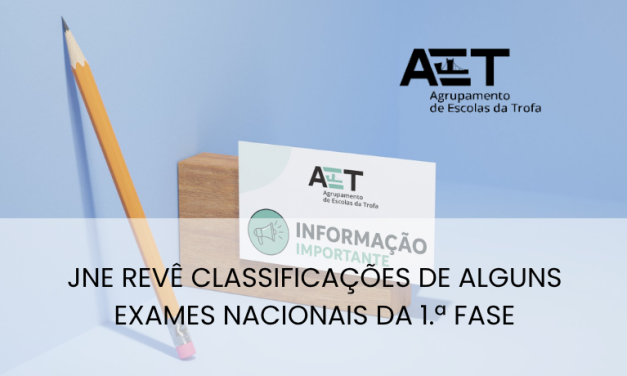 JNE Revê Classificações de Alguns Exames Nacionais da 1.ª Fase