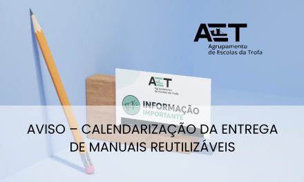 CALENDARIZAÇÃO DA ENTREGA DE MANUAIS REUTILIZÁVEIS
