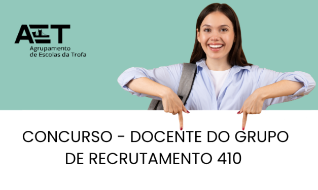 CONTRATAÇÃO DOCENTE DO GRUPO DE RECRUTAMENTO 410