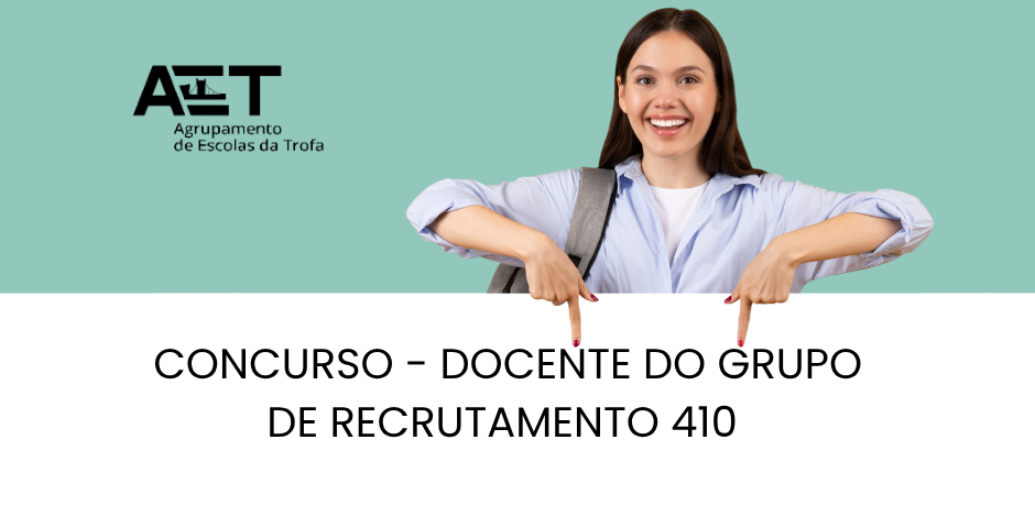 CONTRATAÇÃO DOCENTE DO GRUPO DE RECRUTAMENTO 410